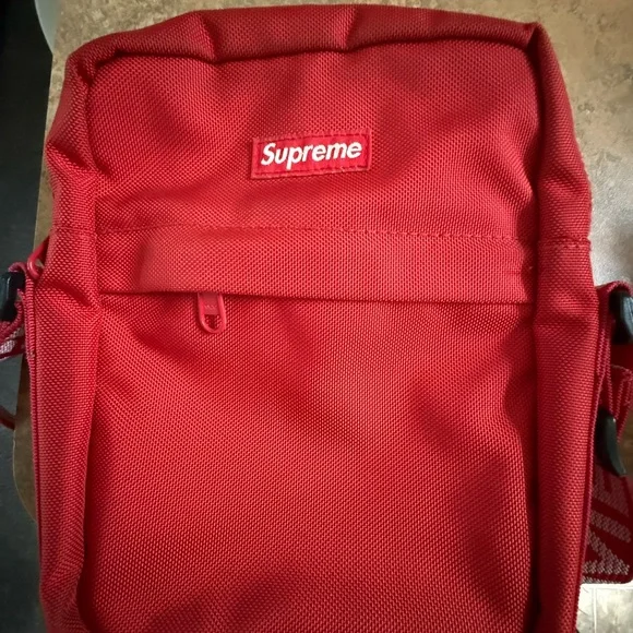 Red Supreme Men's Crossbody Bag - Main Image